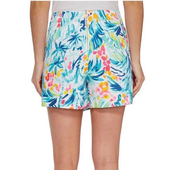 Lilly Pulitzer Marii Envelope 14" Skort in Serene Blue Tippy Top Size 0 Like New - Picture 3 of 9